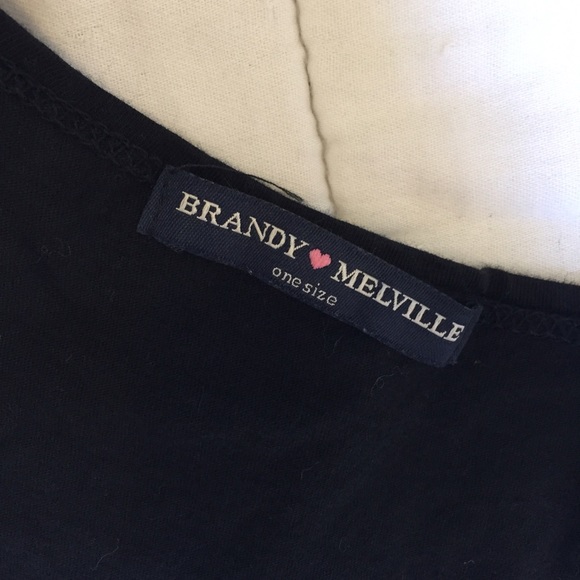 Brandy Melville moon phase crop top - Picture 3 of 3