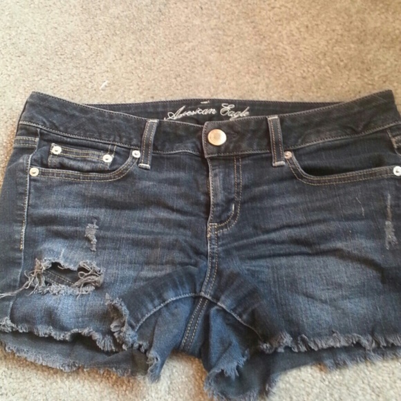 AE blue jean shorts - Picture 1 of 1
