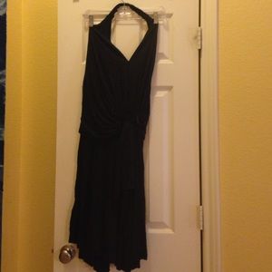 Cotton black dress