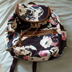 Floral backpack