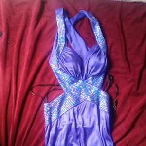 Long purple sequin dress Long purple sequin dress