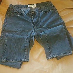 Denim  fitted straight leg