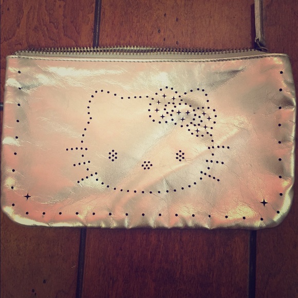 Victoria Lasal Couture: Silver Hello Kitty Clutch