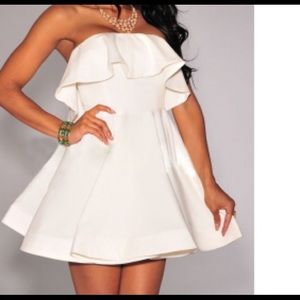 Sexy white dress Size M