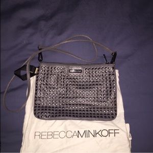 NOT SOLD rebecca minkoff crossbody stud rocker bag