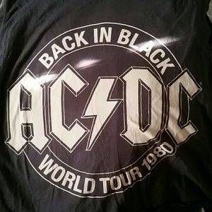 Cotton on ACDC crop top size Medium