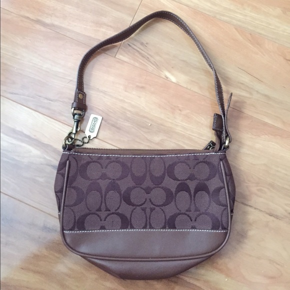 SOLD Coach brown bag vintage