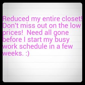 Cute items for reduced prices!