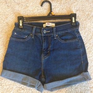 High Waist Levi's Shorts