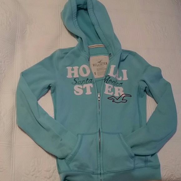 Light Blue Hollister jacket