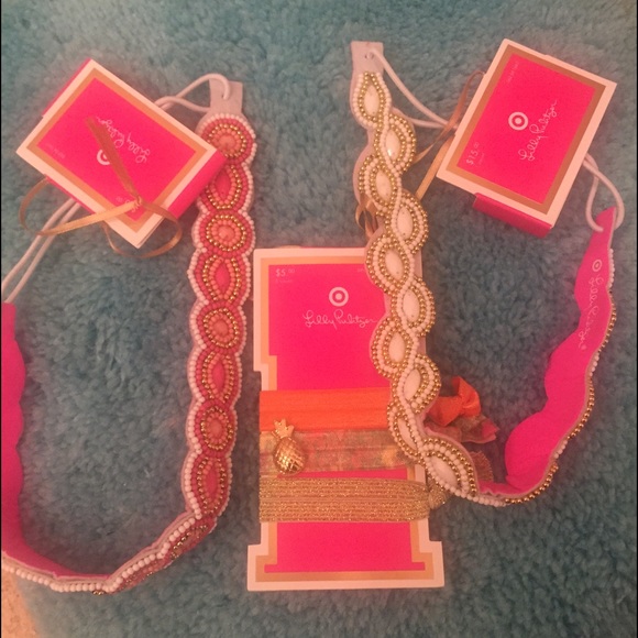 NWT LILY PULITZER HAIR ACCESSORIES BUNDLE!
