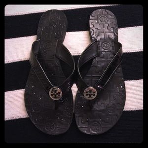 Tory Burch Black Sandals