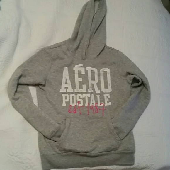 Light Grey Aero Postale Sweatshirt