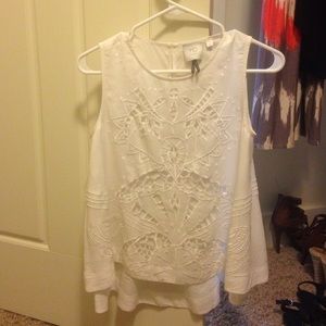 Anthropologie Hd in Paris Isla cut work tank