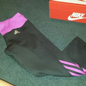 CLIMATE ADIDAS WORKOUT CROP PANTS