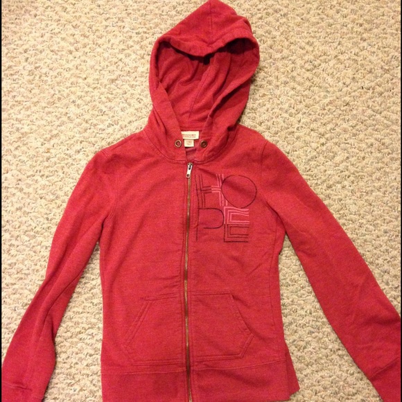 Red hope jacket