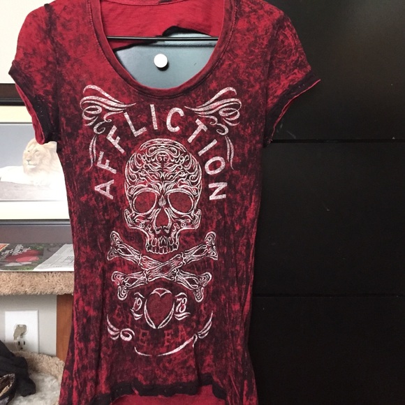 Reversible Affliction tee