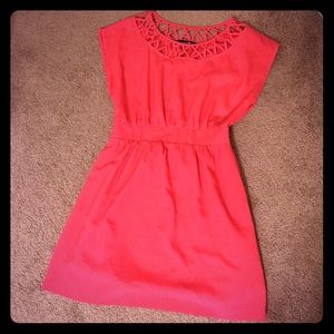 Pink summer dress
