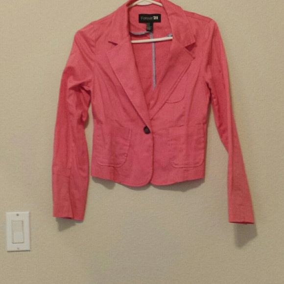 Hot Pink Blazer