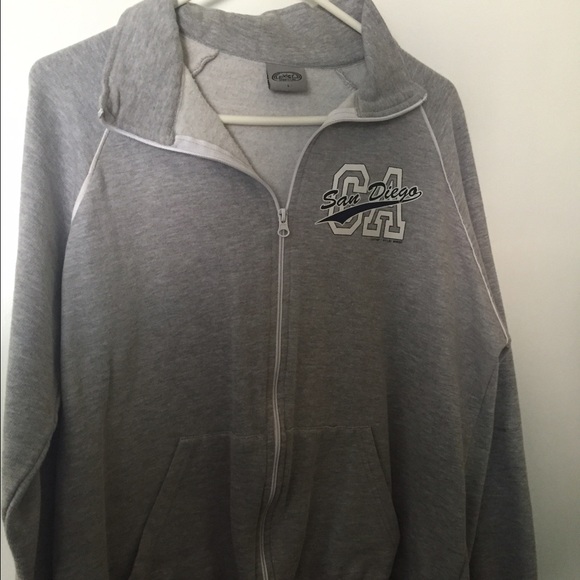 Zip up sweatshirt