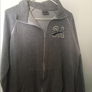 Zip up sweatshirt