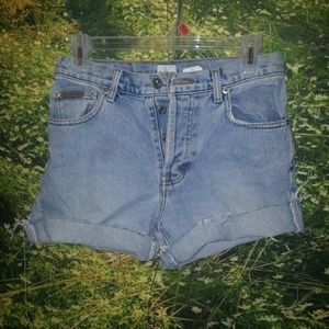 Vintage Calvin Klein hi waisted shorts 5