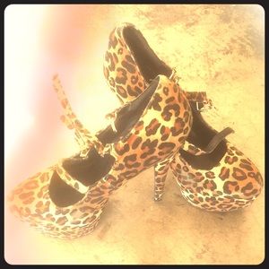 Cheetah Heels