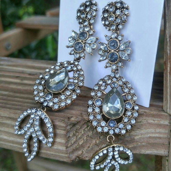 H&M chandelier earings