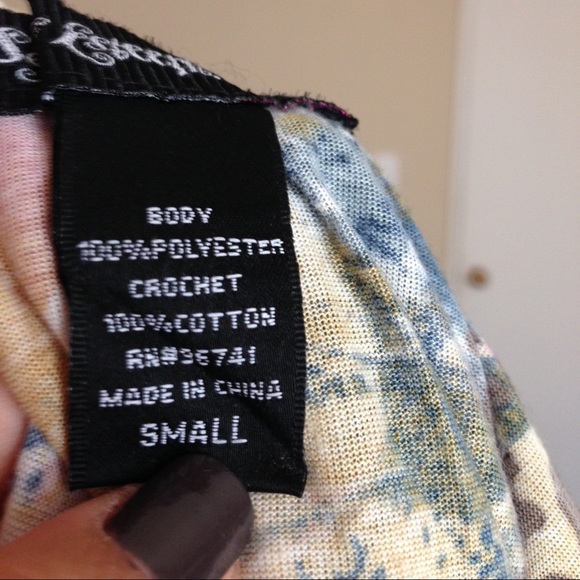 patterned tank top - Picture 3 of 3