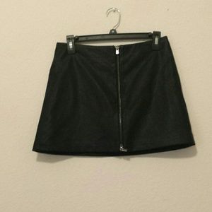 "Leather" Mini Skirt
