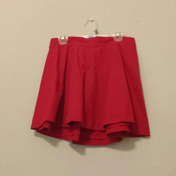 Red Circle Skirt