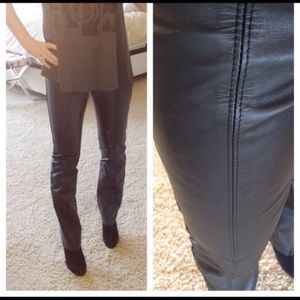 Leather Guess pants