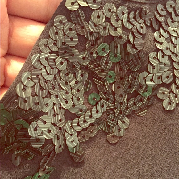 Express tunic style sequin accented top 💕