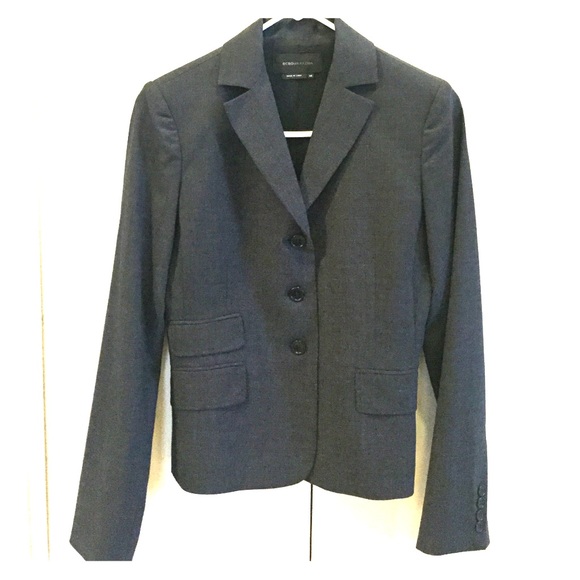 Grey BCBG Max Azria Wool Blazer in size XS - Picture 1 of 4