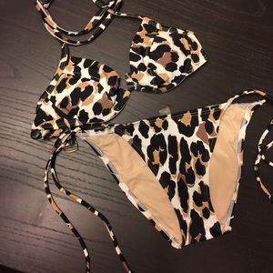 VS two piece bikini!