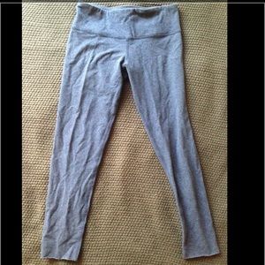 Lululemon Navy Soft Crops