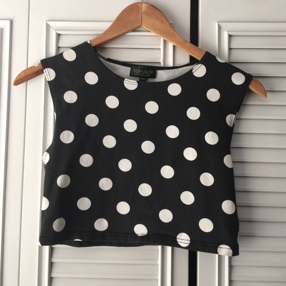 Polka-dot Crop Tank