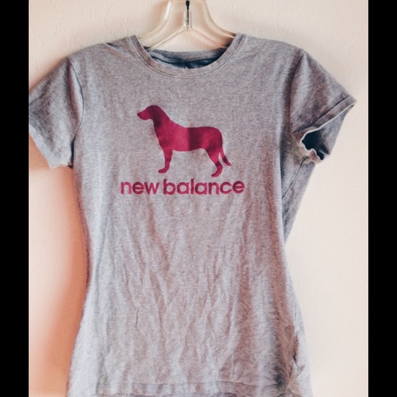 Grey new balance shirt