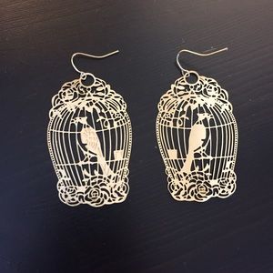 Birdcage earrings