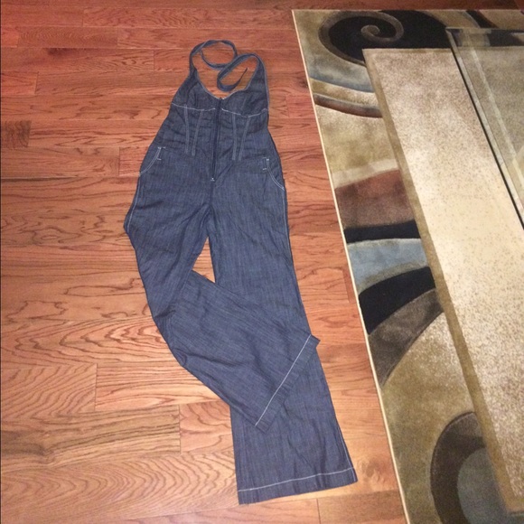 Denim jumpsuit