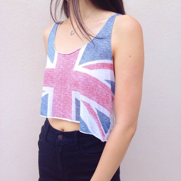Union Jack Brandy Melville top