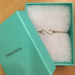 Sterling Silver Tiffany & Co. Infinity Bracelet