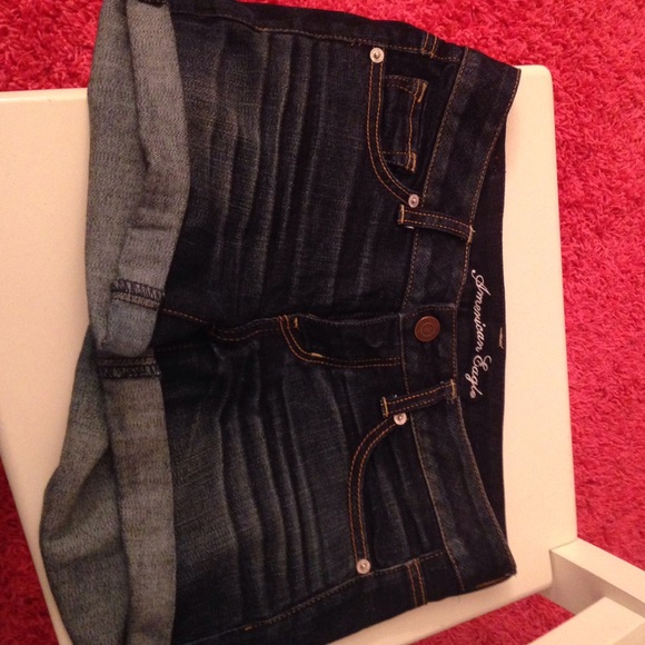 AE Dark wash midi short - Picture 1 of 2