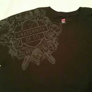 Fraternity of STI Black T-Shirt