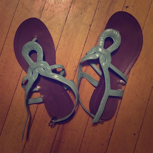 Lightly worn sandals