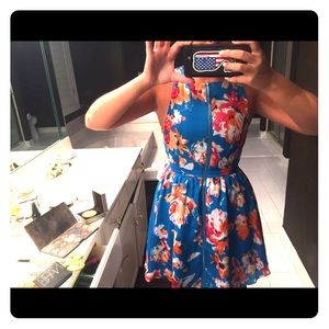 Floral Dress, fit and flare