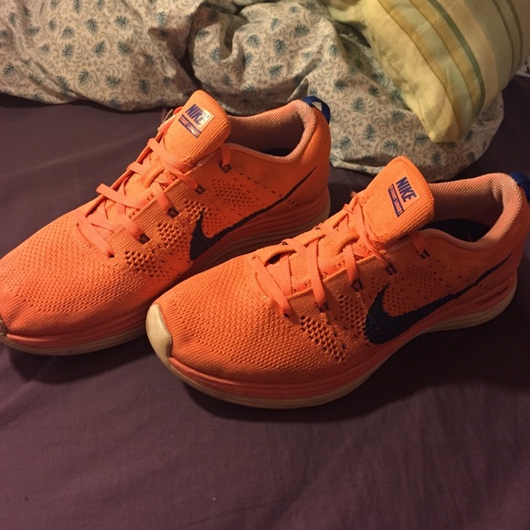 Pink Nike sneakers