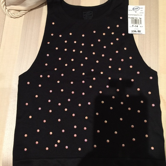 Malibu Sugar Other - Studded Sleeveless Top for Girls