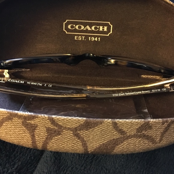 Coach Prescription Glasses Style Tia Brand New - Picture 8 of 8