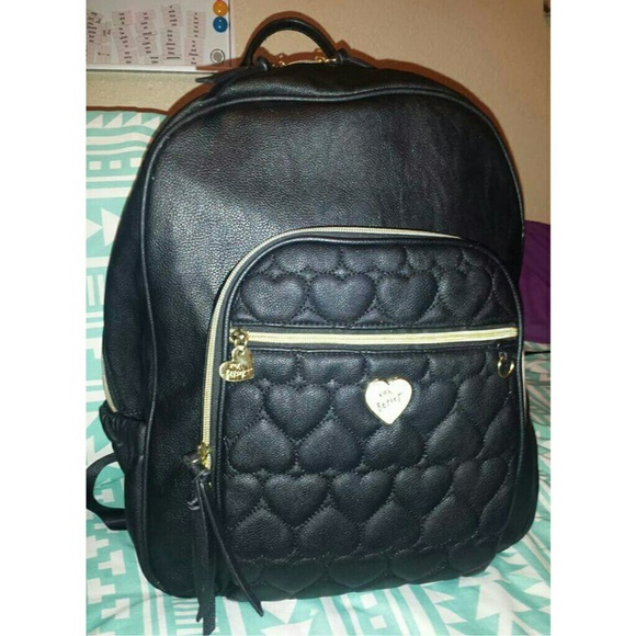 Betsey Johnson leather backpack